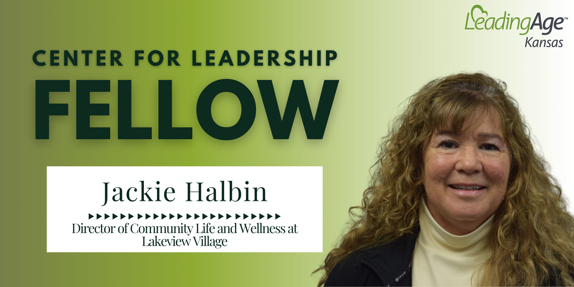 Jackie Halbin, Director of Community Life & Wellness at Lakeview Village